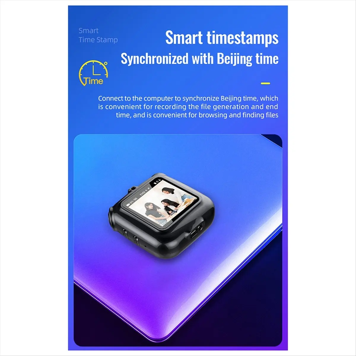 

V9 мини-зажим для ожерелья, камера 1080P, портативная камера, дисплей, экран, аудио-видео, голосовой фоторекордер, умная видеокамера, 8 ГБ