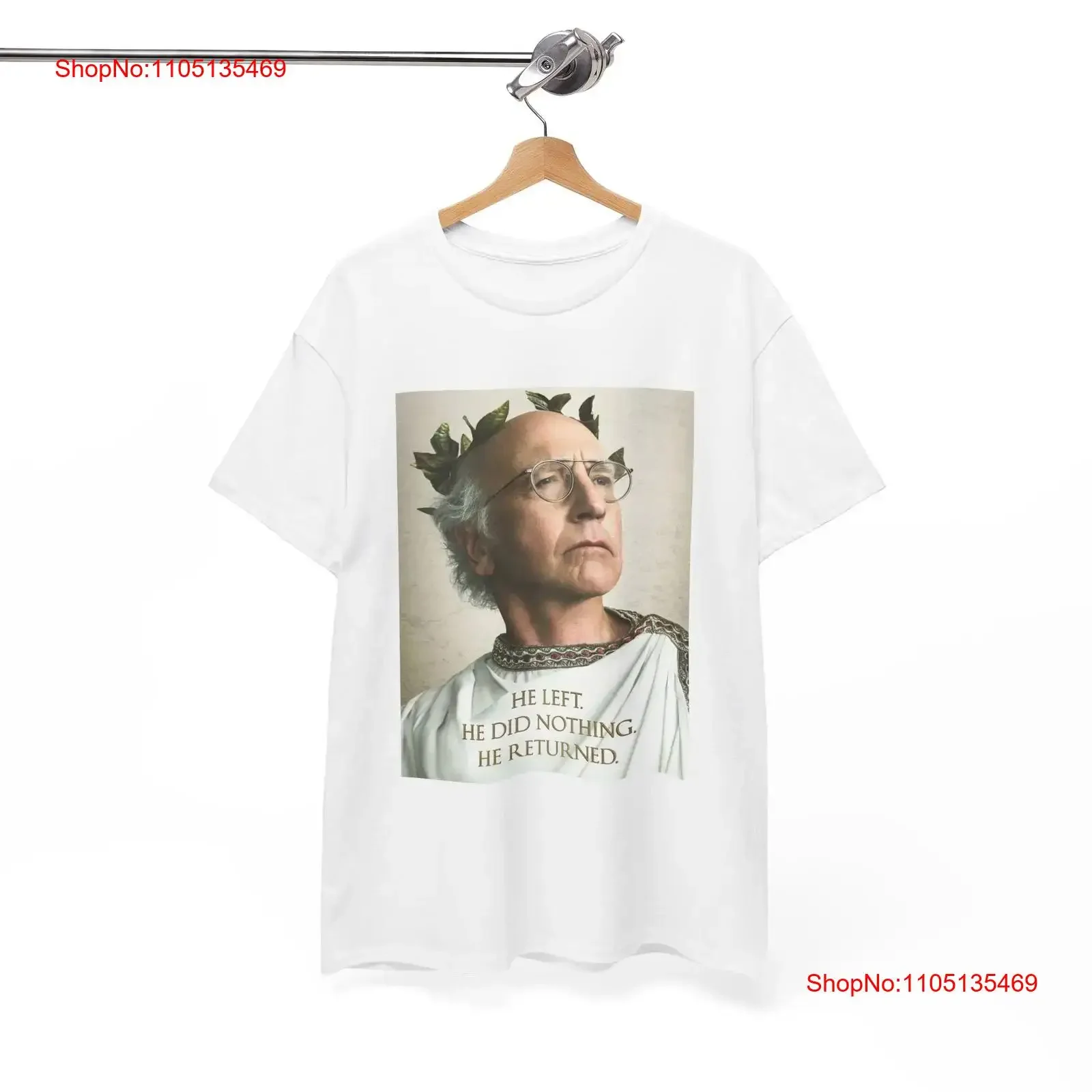Larry David T shirt Curb Your Enthusiasm Comedy Heavy Cotton Seinfeld vintage Washed Slightly Stretched Comfortable Casual