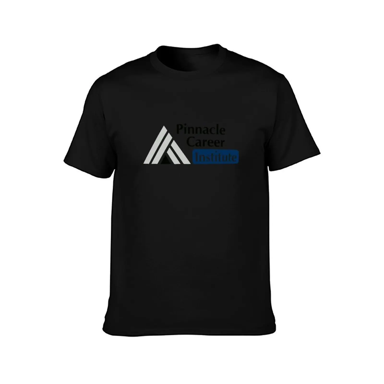 Pinnacle Career Institute T-Shirt, Summer Casual Cotton Tee, Oversized Streetwear Tops, Vintage Graphic Print, Unisex Men Women