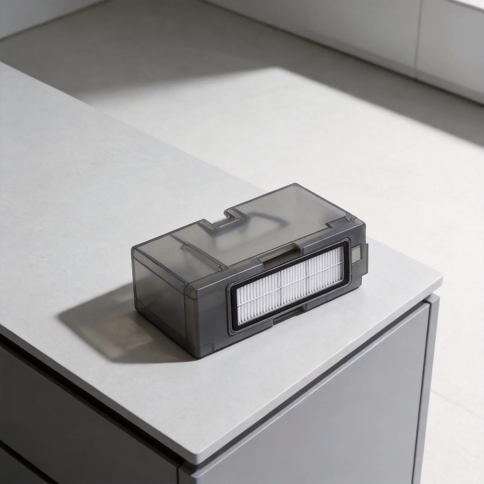Simple Maintenance Dust Box for Dreame D10 Plus Robot Vacuum Removable Design Allows for Easy Wash and Fast Drying Between Uses