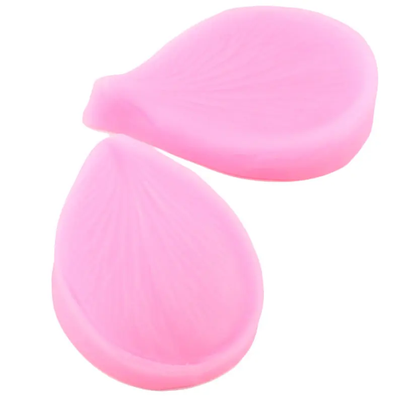 Flower Petals Silicone Mold Plumeria Cupcake Topper Fondant Molds DIY Cake Decorating Tools Candy Polymer Clay Chocolate Moulds