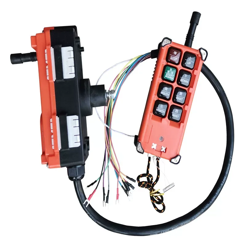 22V  Micro Electric Hoist Remote Control 220V Power Hoist Up, Down, Left And Right Crane Button Wireless Switch