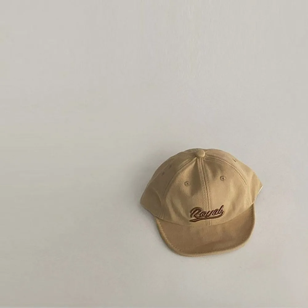 

Новая портативная высококачественная модная бейсболка с короткими полями, легкая фуражка с вышивкой букв, шляпа от солнца для младенцев