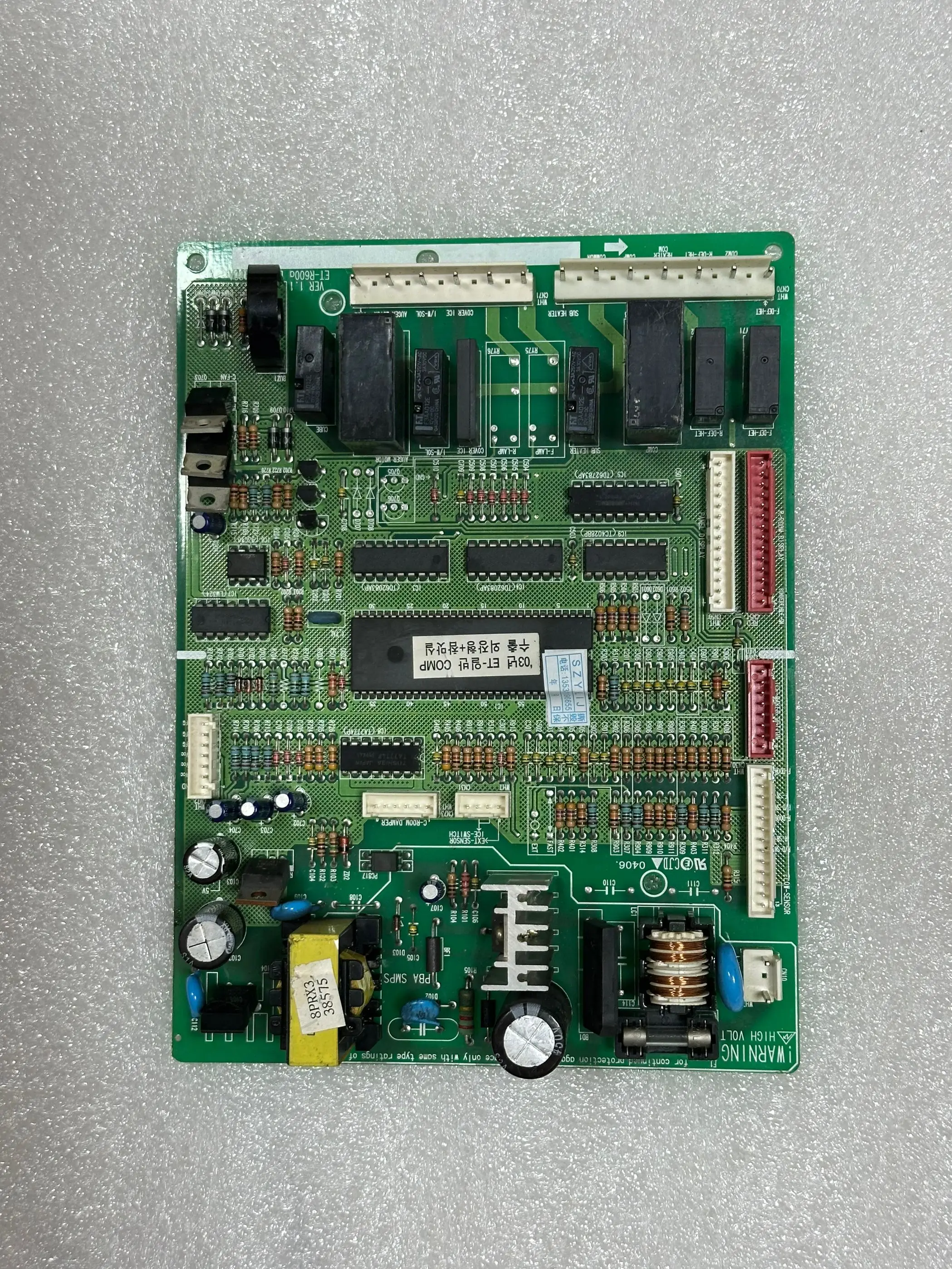 

Original DA41-00188A ET-R600a VER1.2 Power Supply Board
