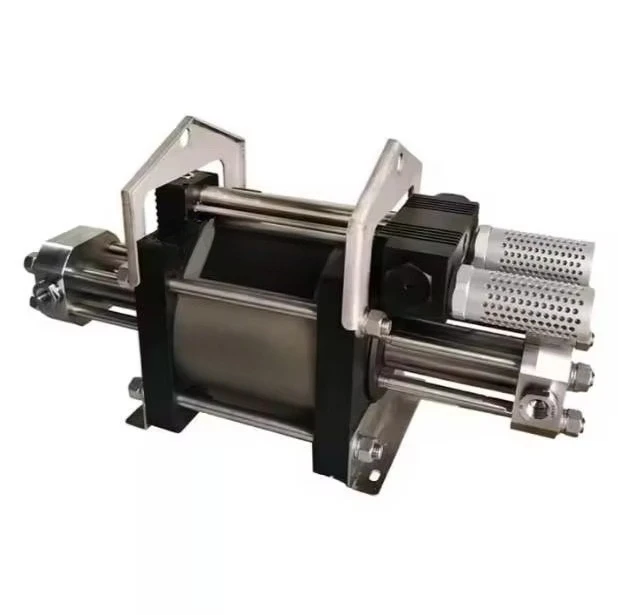New Project HYDR-STAR Model: AHP10-2D-360 Max 45000psi 10-inch Drive High Flow Air Drive Chemical Liquid Test Pump