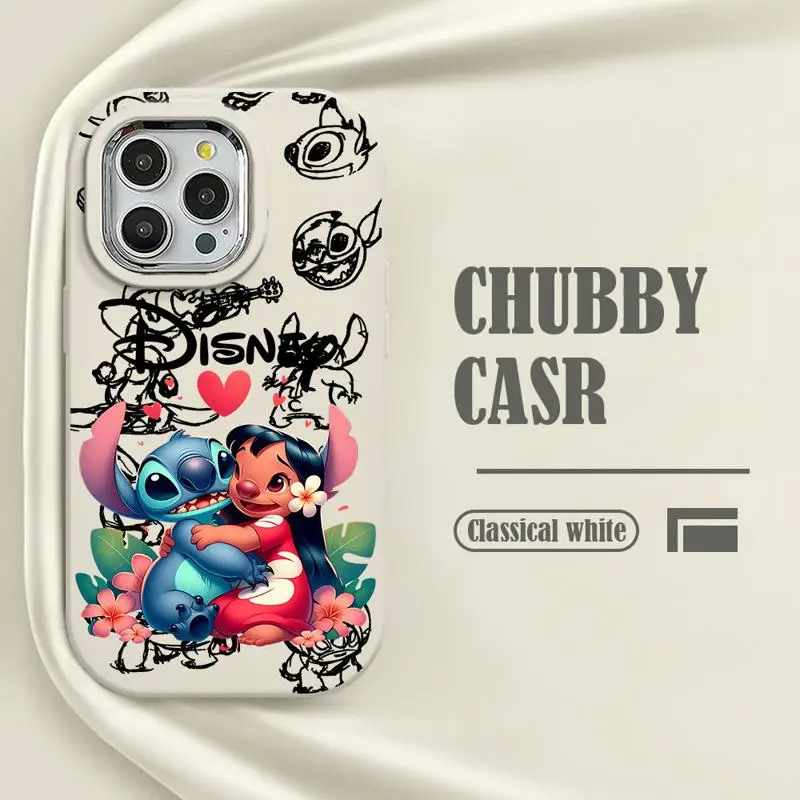 Disney Koala Stitch And Lilo phone case for Apple iPhone 15 14 pro 11pro max 11 12 13 plus 15plus fundas waterproof shell couvre