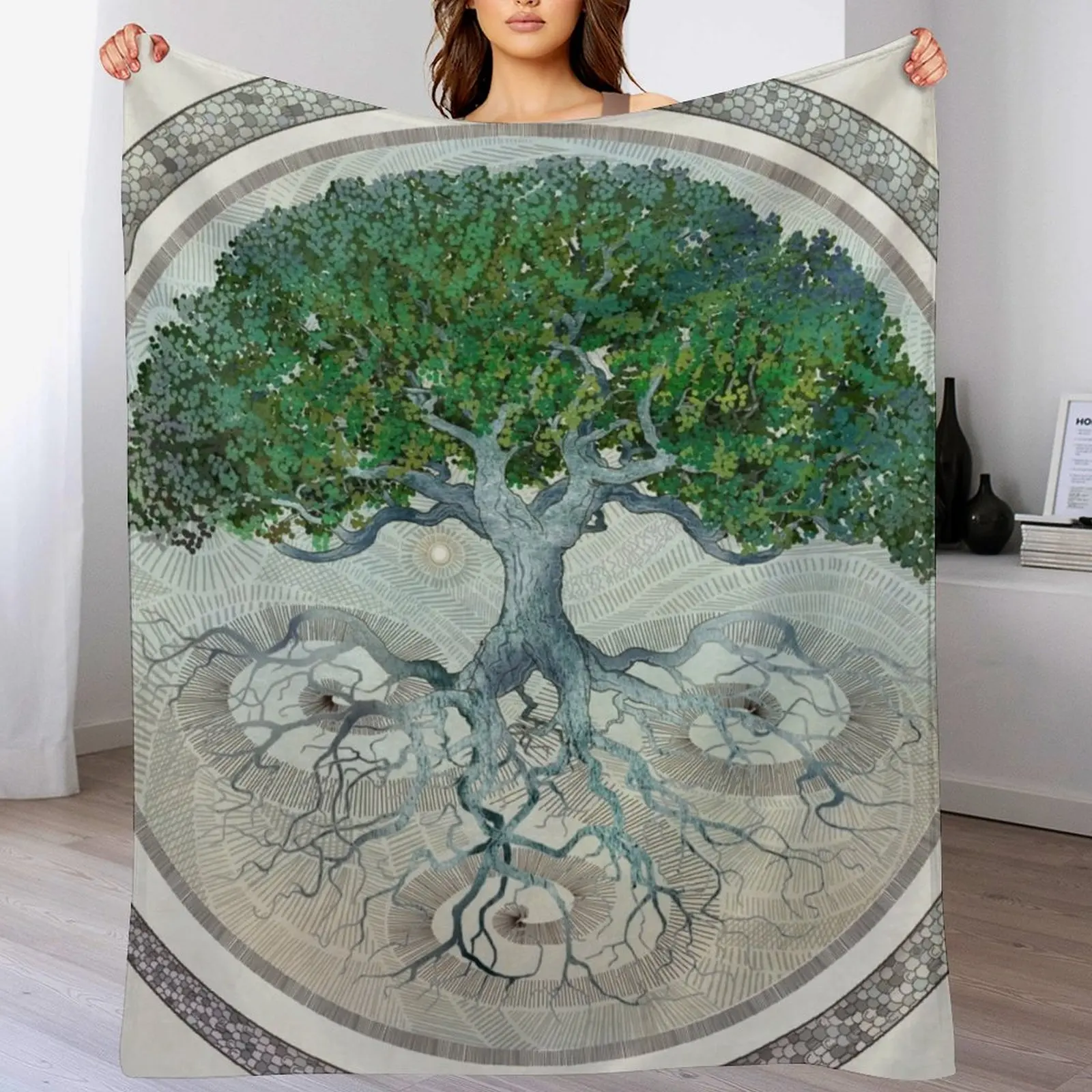 

the problem of paradise Throw Blanket Designers Sleeping Bag For Sofa Thin Blankets