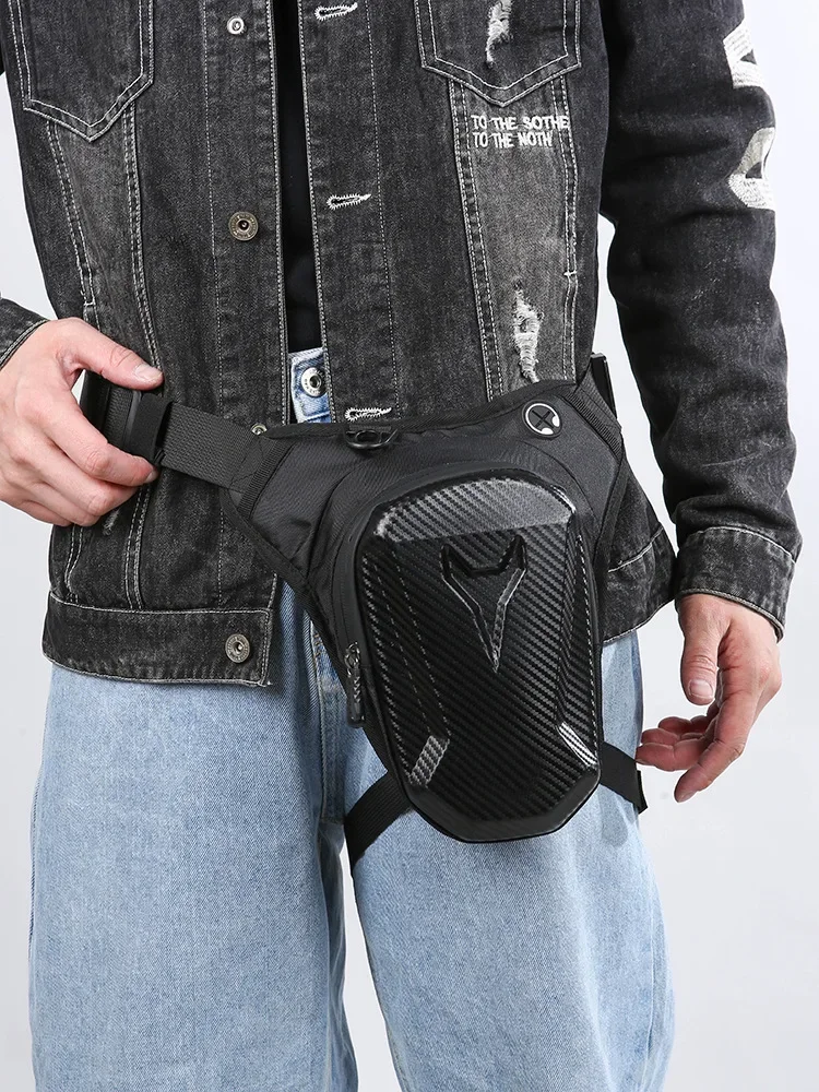Motorrad-Beintasche, wasserdichte Hüfttasche, Crossbody-Tasche für Motorradfahrer, Oberschenkeltasche, Motocross-Ausrüstung für Männer und Frauen – Detail 13