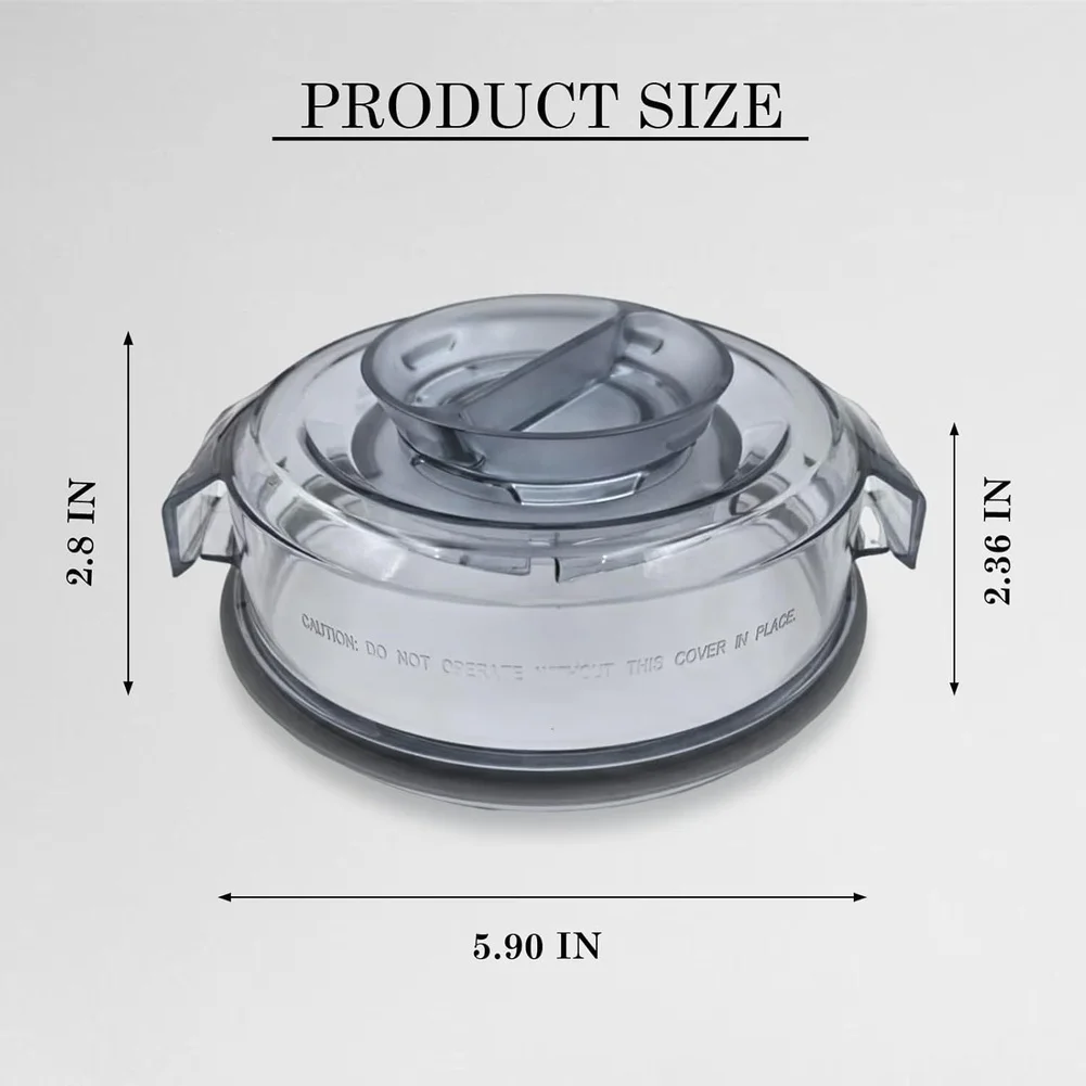 Ascent Series Lid Blender Container Lid For Daily Smoothie Preparation Gray Replacement Lid Consistent Results