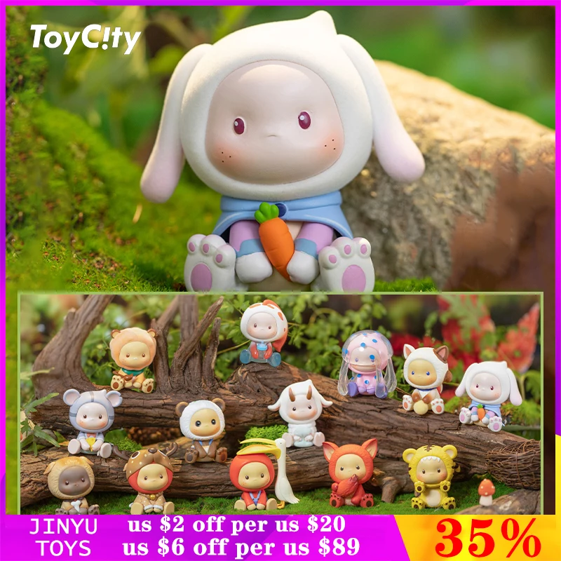 

Original TOYCITY Tudodori Sitting Baby Series Blind Box Toy Model Confirm Style Cute Anime Figure Girl Birthday Gift Collectible