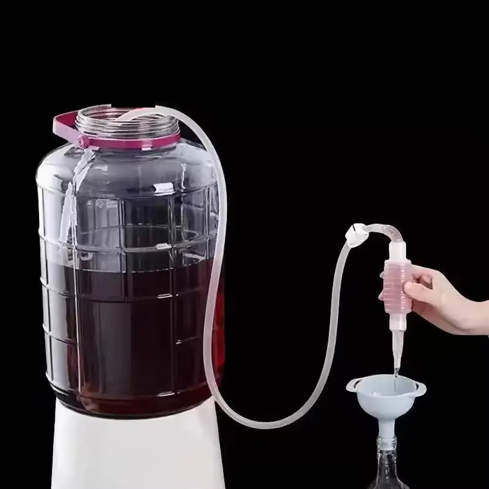 1Pcs 2M Brewing Siphon Hose DIY Bar Tool Wine Making Wine Extractor Plastic Household Alcohol Distiller Filter Tube