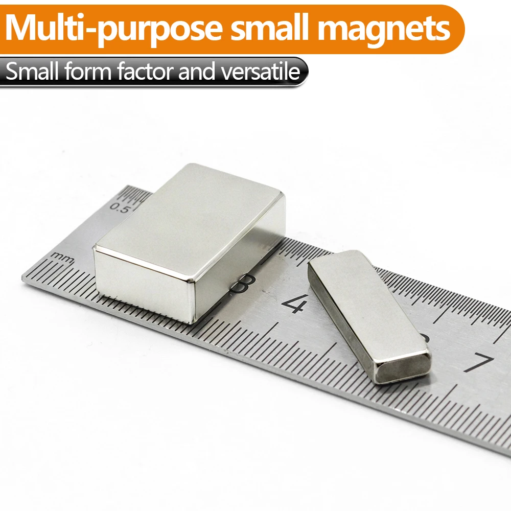 Super Powerful Small Neodymium Magnet Block N35 NdFeB Strong Permanent Magnetic imanes Refrigerator Magnets Office magnets