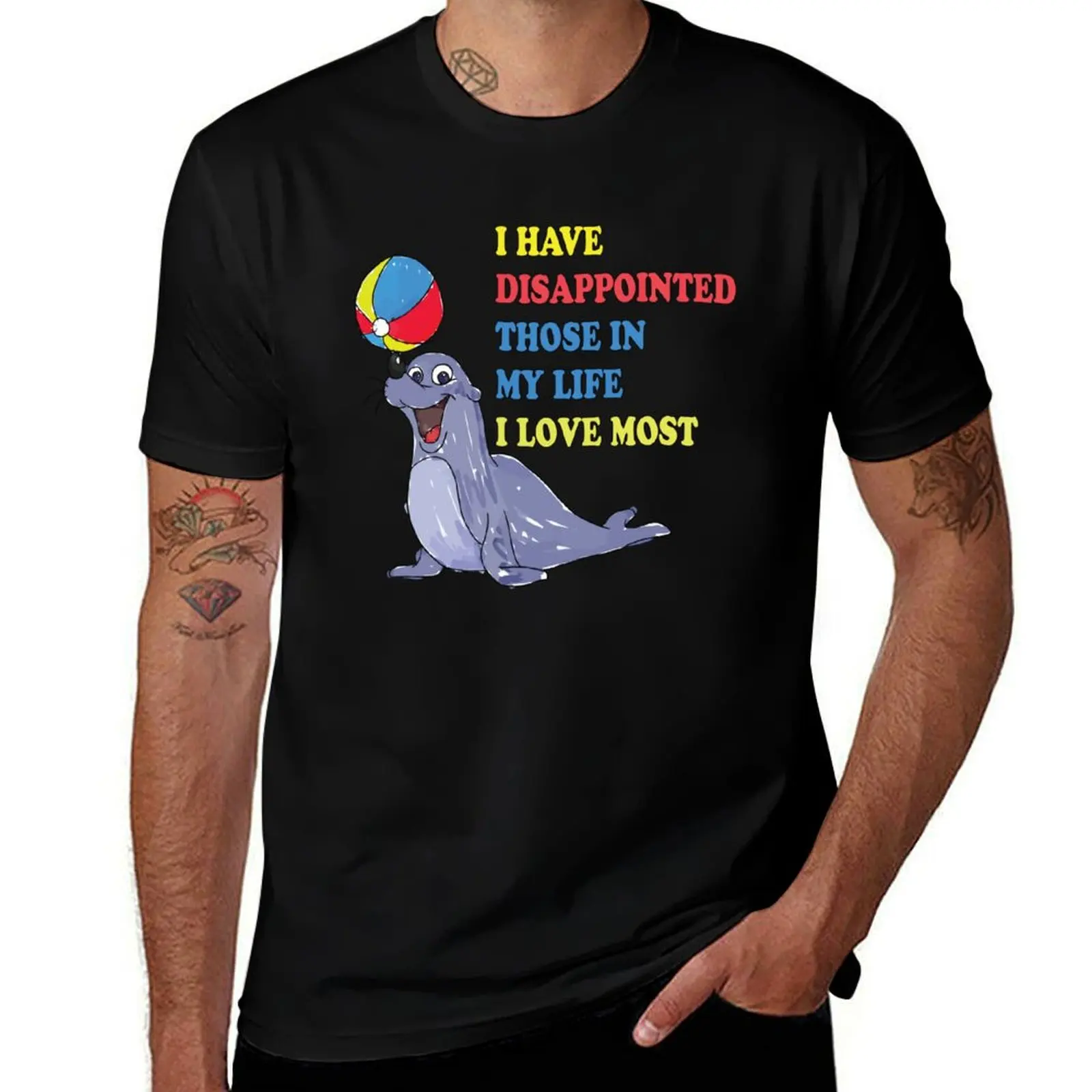 I Have Disappointed Those In My Life I Love Most T-Shirt essential t shirt t shirts for man pack cotton T-shirt