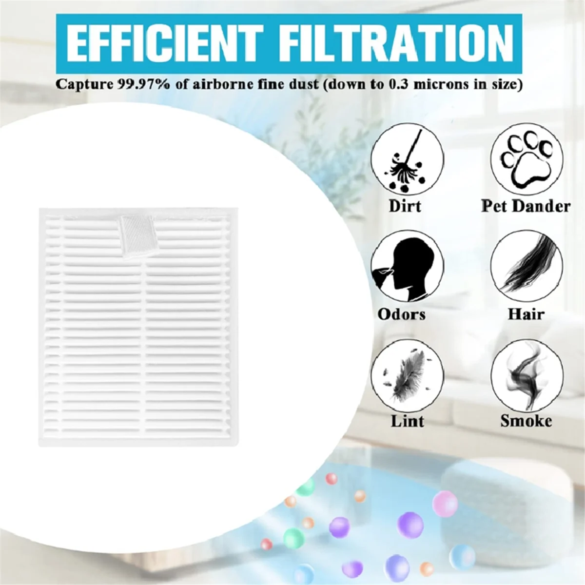 For Xiaomi Robot Vacuum E10 E12 B112 Vacuum Accessories Main Side Brush Filter Mop Cloth Replacement Spare Parts image 5