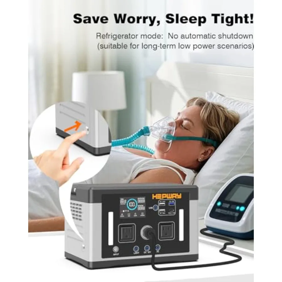 محطة طاقة محمولة 700 وات 577 وات في الساعة مولد طاقة شمسية مع قدرة زيادة 1000 وات وعاكس موجة جيبية نقية لتيار متردد تيار مستمر 120 فولت