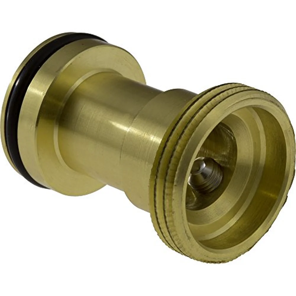 RP33794 Bathtub Faucet Nozzle Adapter for Sliding Diverter with For Smooth Swivel Function Gold Copper 1.25 1.79 Inches