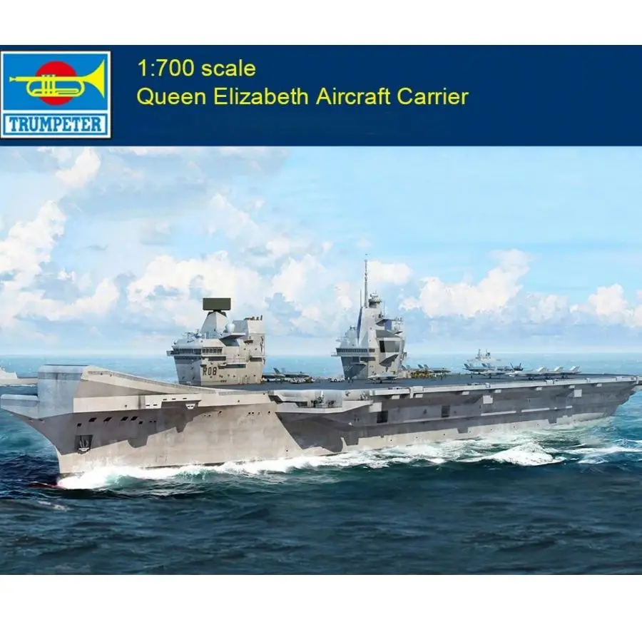 

06751 Trumpeter 1/700 Queen Elizabeth Aircraft Carrier Assembly Model Kit