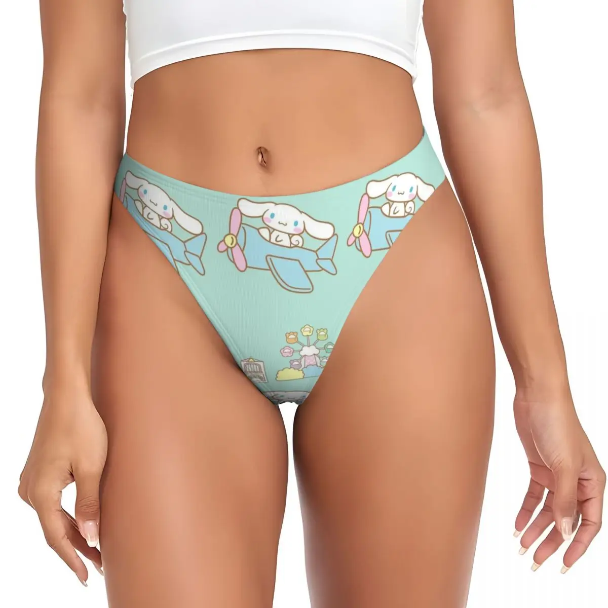 

Custom Cinnamoroll New Anime Cartoons G-string Panties Womens Breathable Thongs Underwear