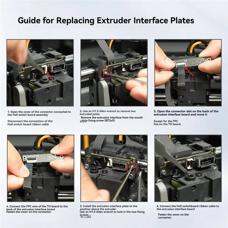 New Arrivals-For Bambulab P2S 3D Printer Accessories- Extrusion Adapter Interface Board