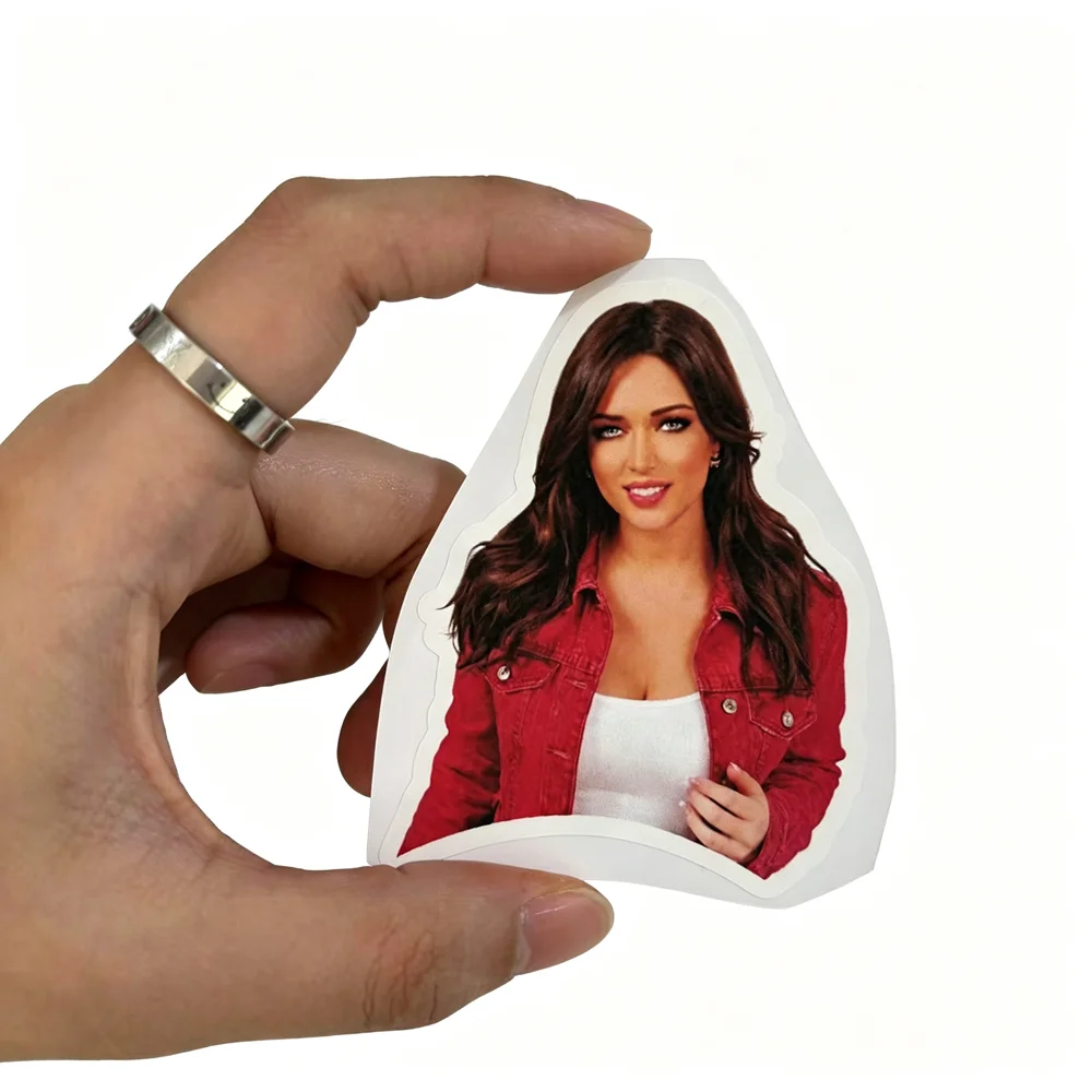 100Pcs Custom  Stickers, Waterproof Die Cut Decals, Personalized Character Stickers for Party Decor & Gift Packaging view 2