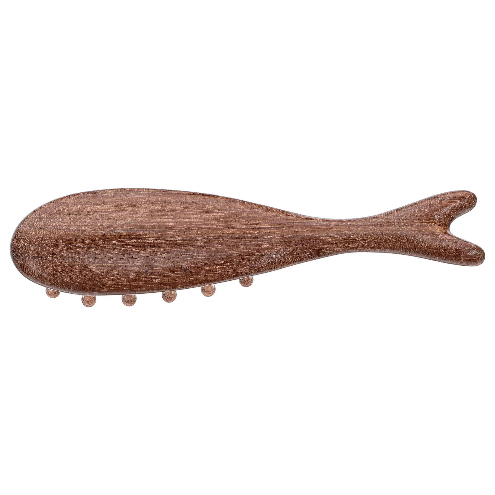 Wooden Scalp Massage Comb Oval Handmade Sandalwood Solid Wood Scalp Care Brush Dreads Relaxation Tool Gua Sha Massage Comb