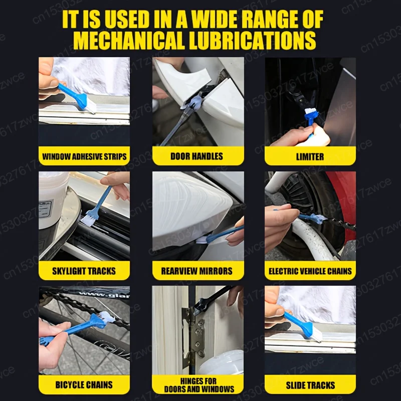 Car & Home Lubricant Grease Car Sunroof Track Lubricating Rubber Seal Repair Maintenance Lubrication Grease Polish Tools