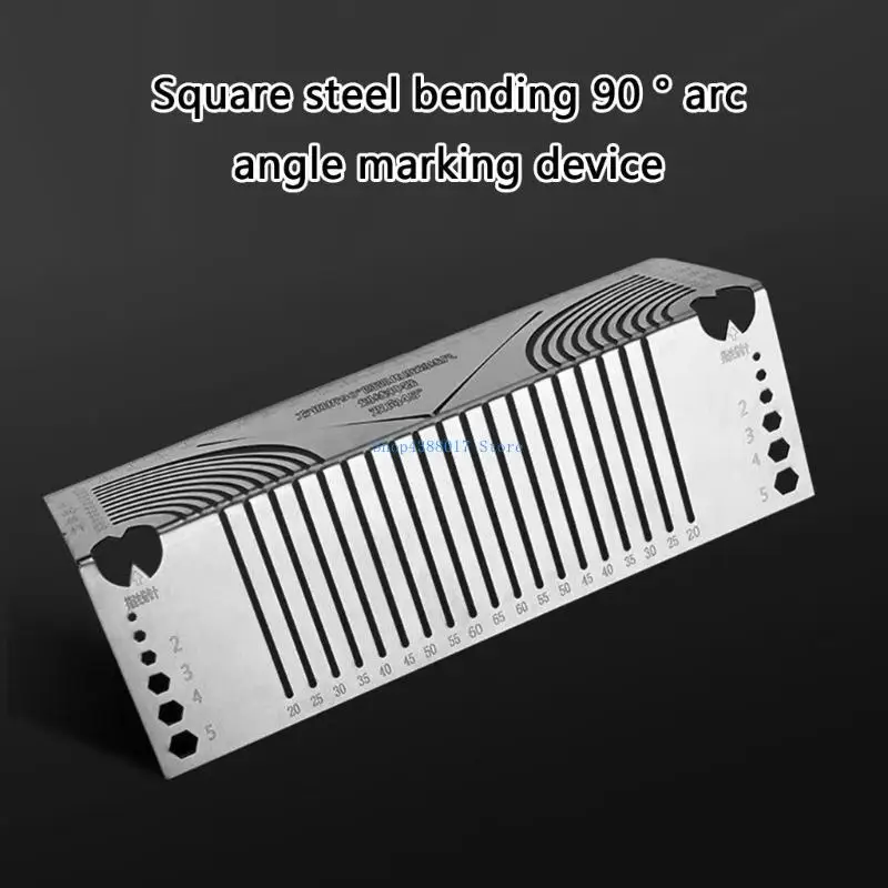 896B Multifunctional & Curves Marker for Precise Metal & Marking Essential Square Tube Carpentry and Welding Tasks