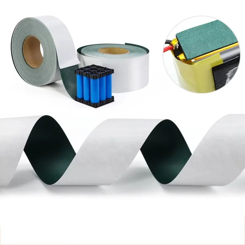 18650 21700 32650 Battery Insulation Gasket Adhesive Glue Fish Tape Insulated Isolator Pads For Battery Pack Repair Protection