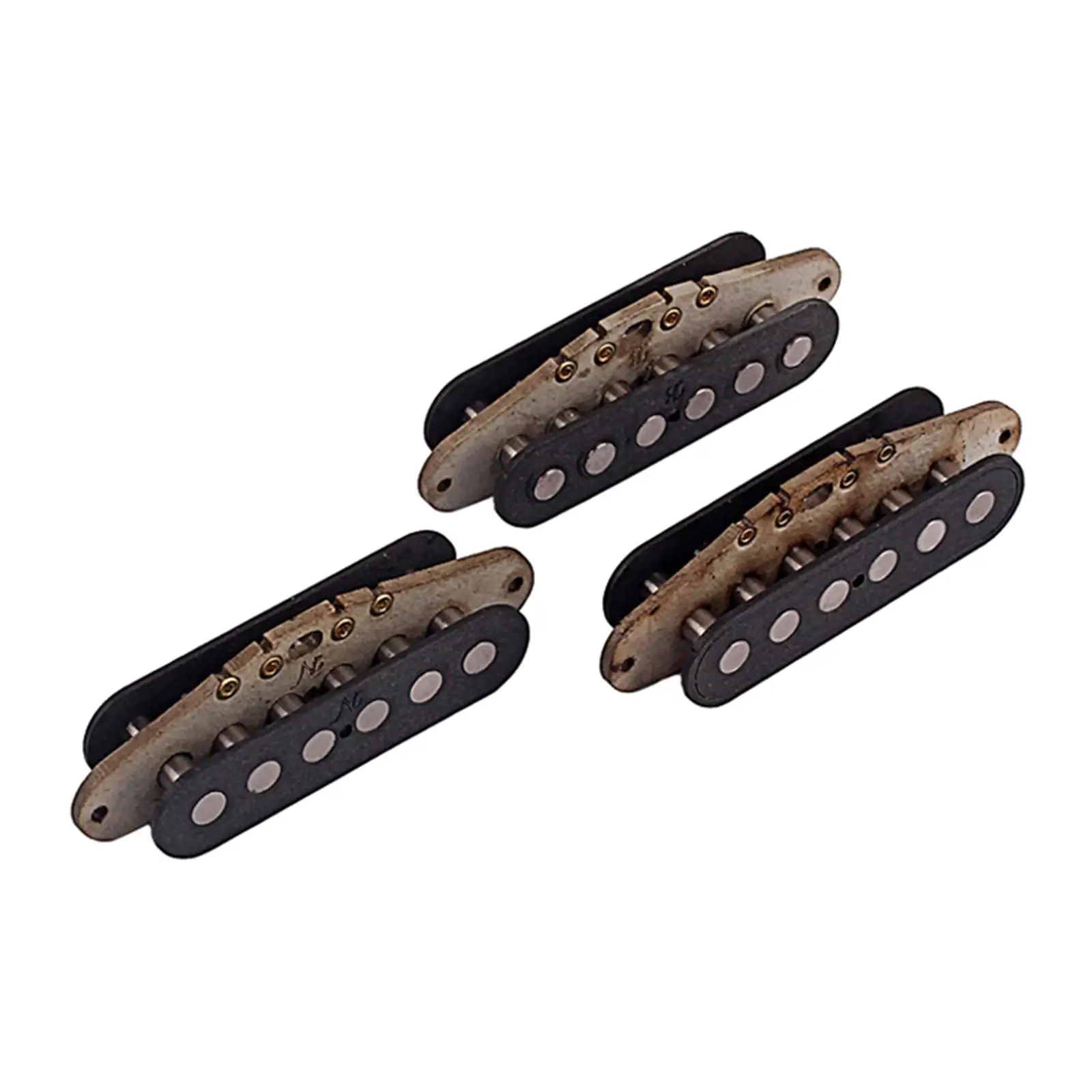 Pack of 3 Neck Middle Bridage Pickup Set for ST Guitar Replacement Parts