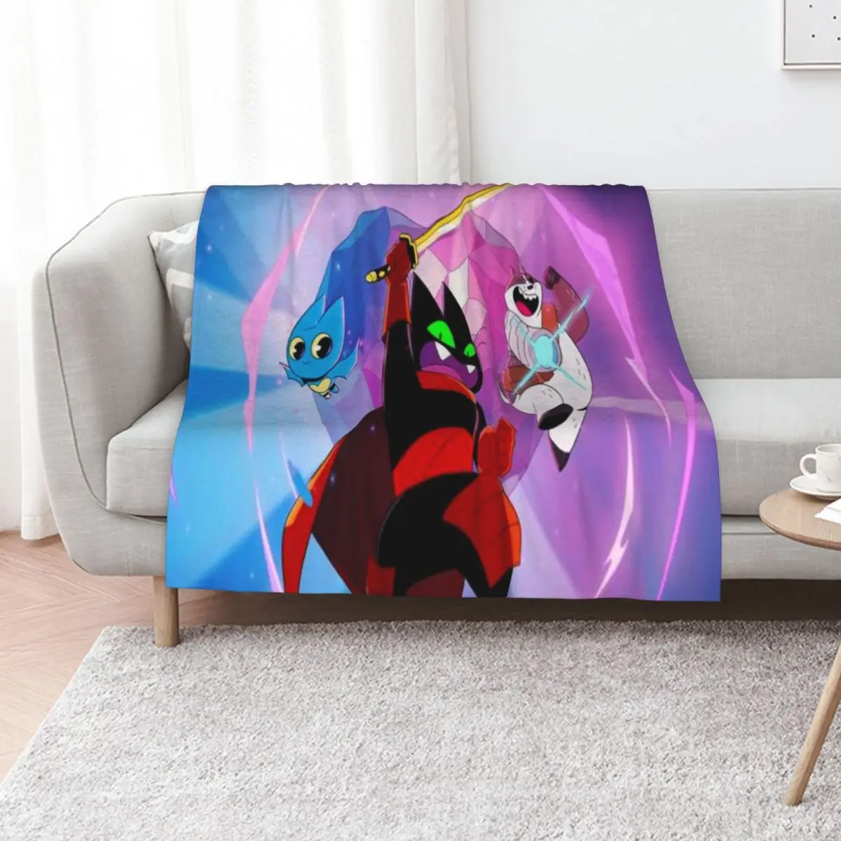 

Mao Mao, Heroes of Pure Heart Throw Blanket For Baby Comforter blankets ands wednesday Blankets