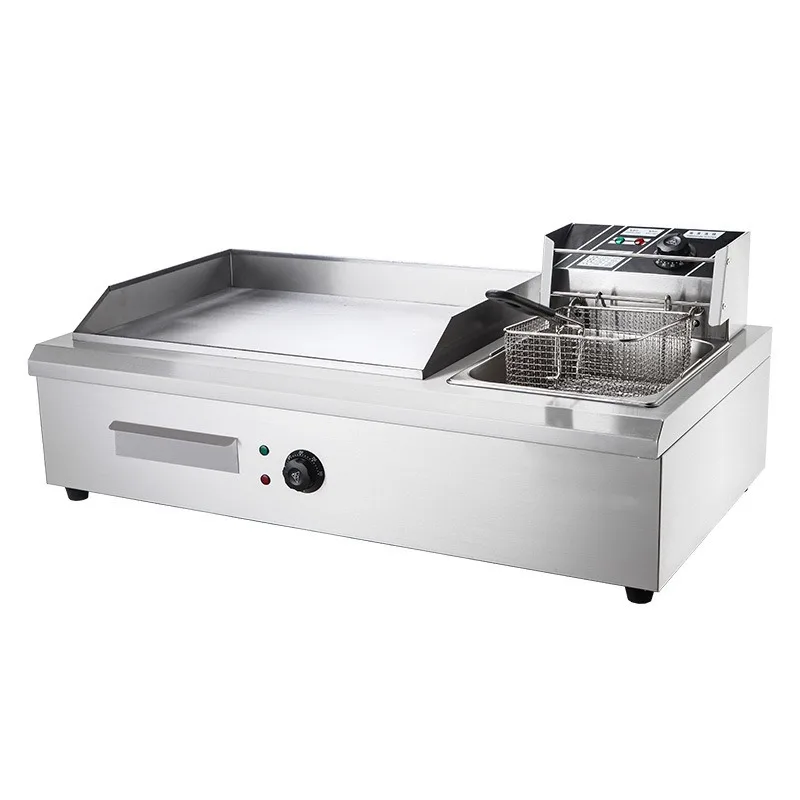 

All-in-one machine Tepan roasting cold noodles Electric grilling stove, fryer