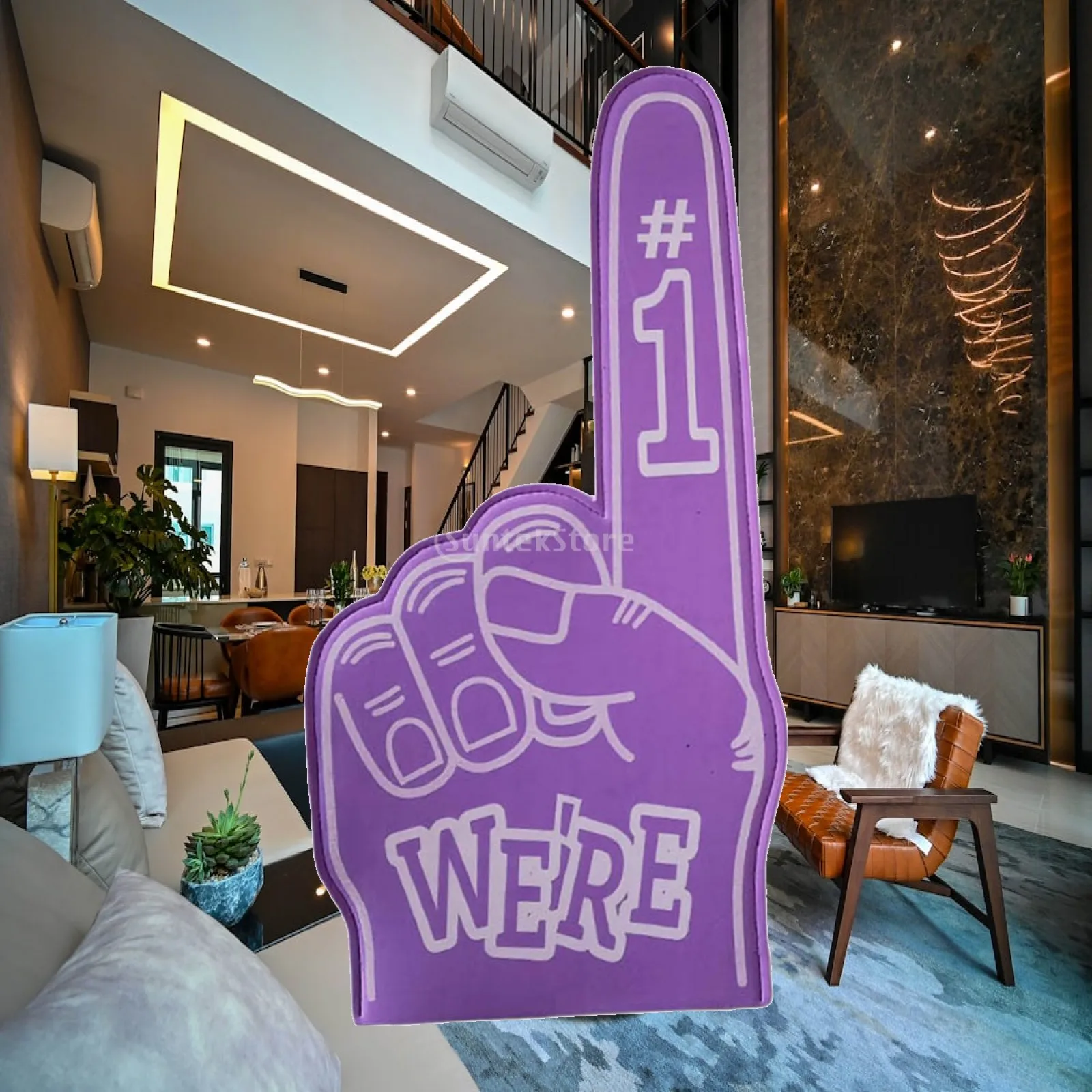 EVA Foam Giant Hand Gloves for Outdoor Activities Party Favors Double Sided Cheering Accessories