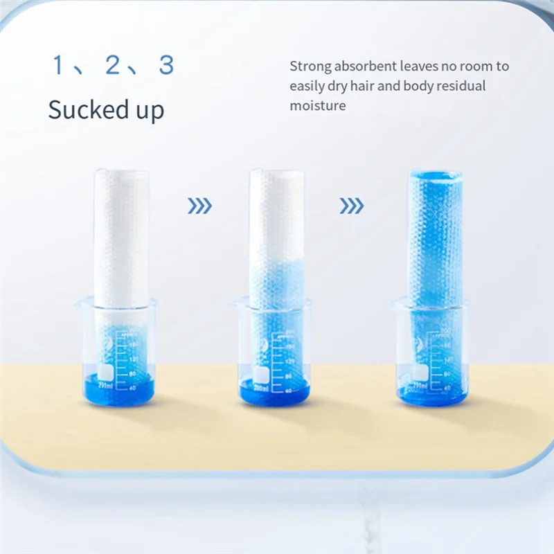 20 pièces serviettes jetables voyage serviette à séchage rapide voyage voyage essentiel douche serviettes lavables facile à utiliser blanc