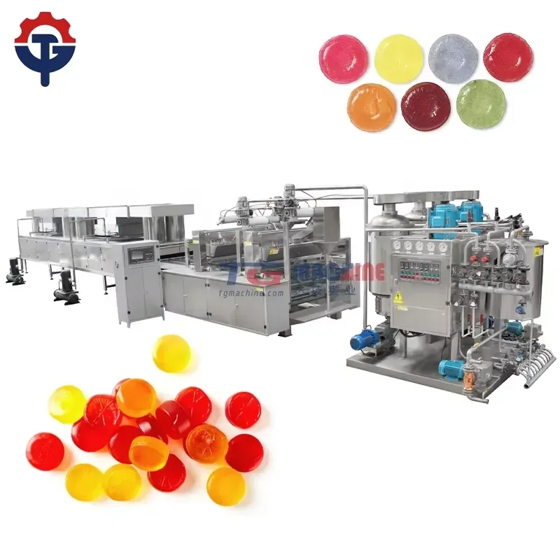 Automatic Lollipop Hard Candy Die Forming Depositing Machine