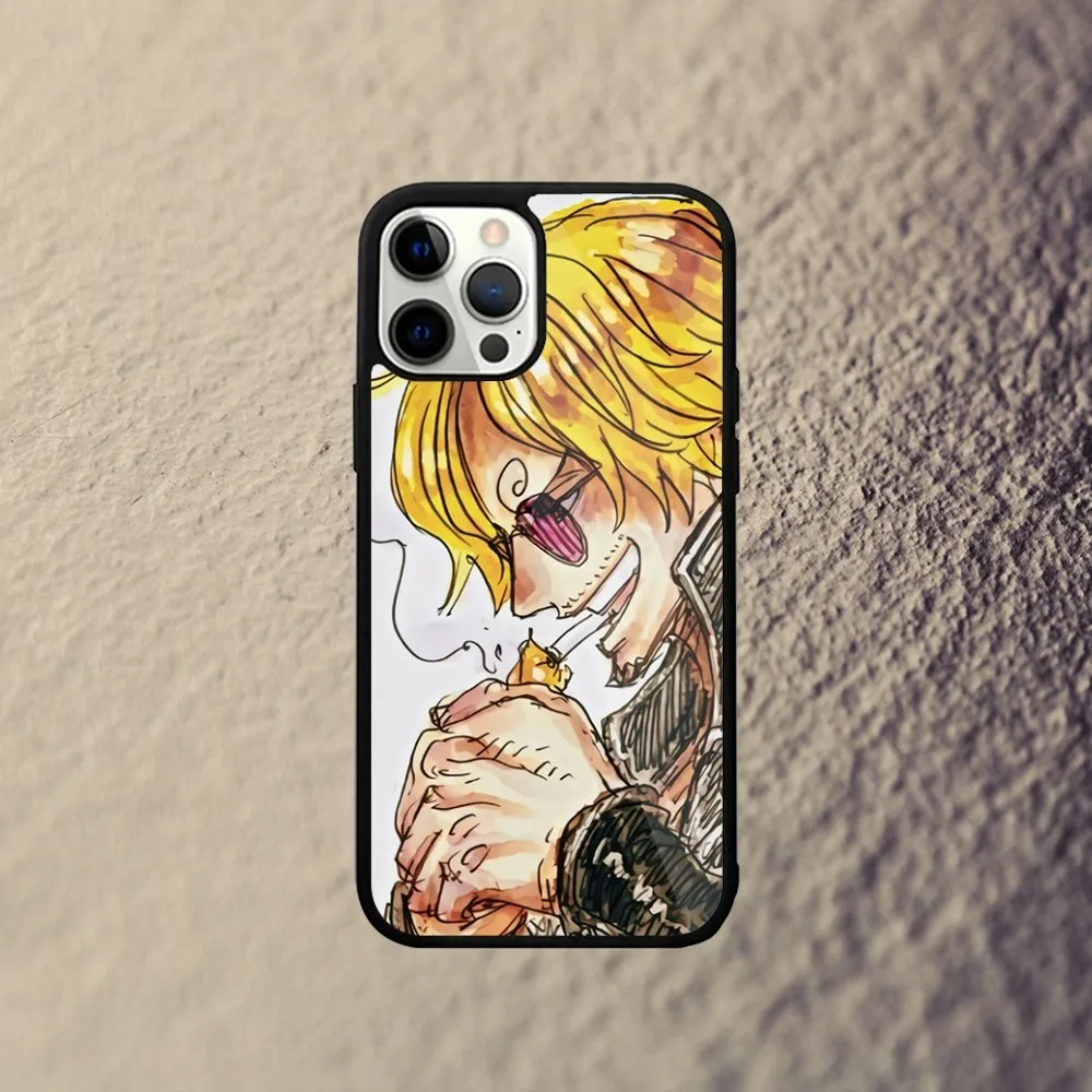 Sanji Anime O-Ones P-PieceS Phone Case For iPhone 16,15,14,13,12,11,Plus,Pro,Max Mini Magsafe Magnetic Wireless Charging