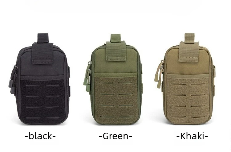 Tactical MOLLE First Aid Pouch 600D Nylon Water Resistant EDC Medical Bag Organizer for Outdoor Hunting Hiking Camping