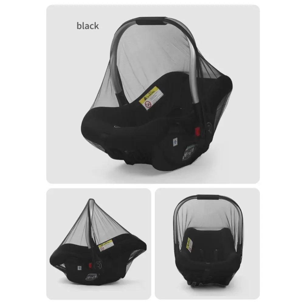 

Дышащая сетчатая москитная сетка для коляски, полностью закрывающая, универсальная, для кроватки и люльки, защита от насекомых