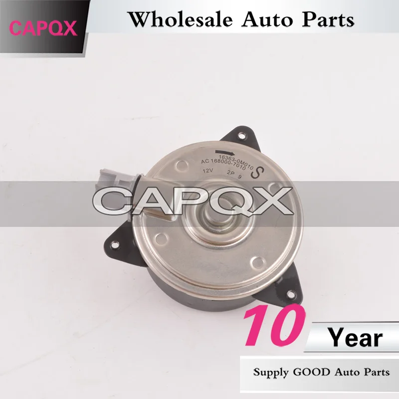 CAPQX For Toyota CAMRY HYBRID 2006-2016  COROLLA /ALTIS 2007-2013 Auto Electronic Cooling Fan Radiator Motor OEM# 16363-0H1300