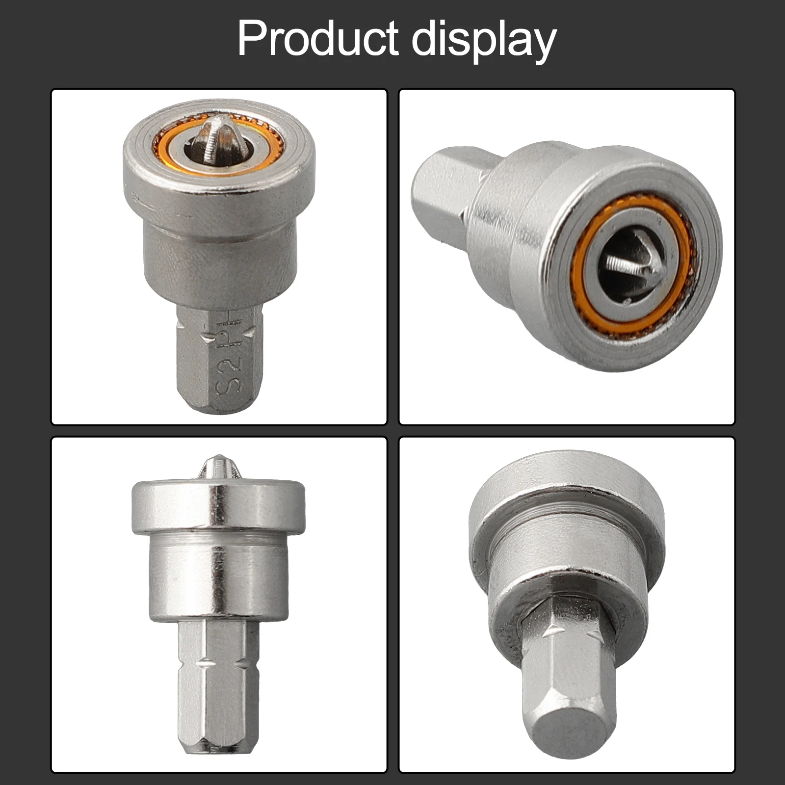 High Performance Magnetic Screwdriver Bits for Ring Positioning Perfect for Woodworking and Gypsum Board Tasks
