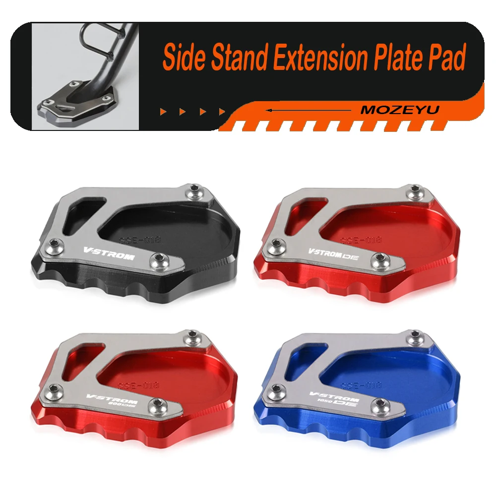 

2025 2026 For Suzuki V-Strom 1050 800 DE XT VSTROM 1050XT 2020 2021 2022 2023 2024 Side Stand Enlarger Kickstand Extension Pad