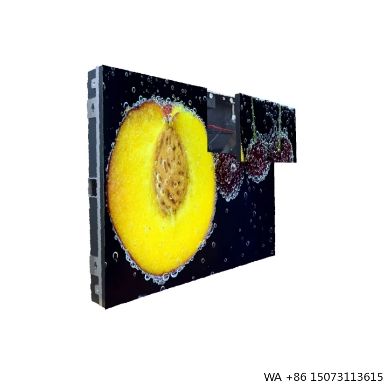 شاشة LED داخلية 4K P2.5 - خزانة ثابتة مقاس 640 × 480 مم للمؤتمرات والإعلان الرقمي