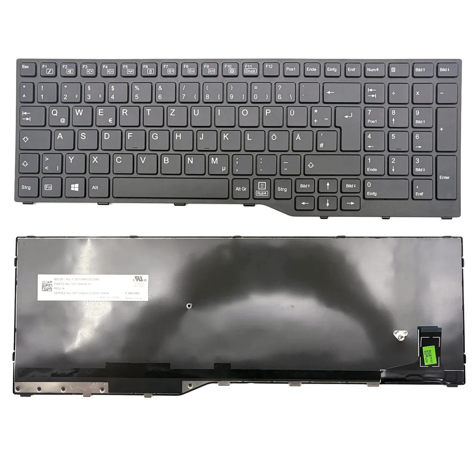 UI UK IT GR JP Layout for FUJISTU Lifebook A3510 A3511 Laptop Keyboard