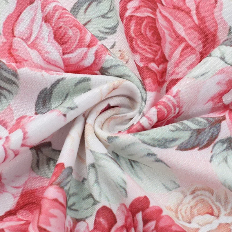 Women's Floral Print Cami Dress, Elegant Sleeveless Split Hem Dress, Ladies Summer Clothes