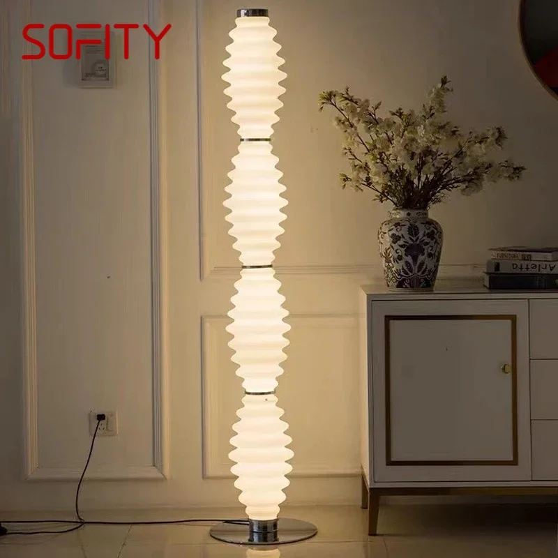 

SOFITY Nordic Modern Floor Lamps creativity Glass Living Rooms Bedrooms Hotels Villas Minimalist Artistic Lighting Fixtures