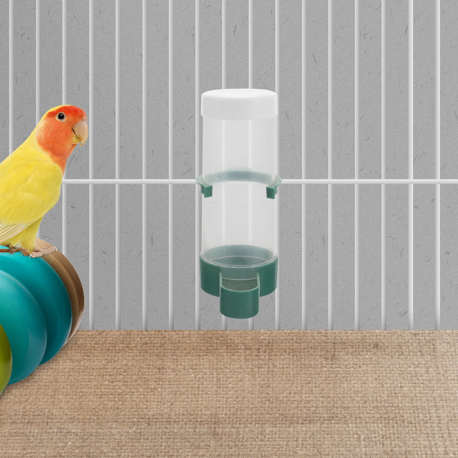 

20Pcs Automatic Bird Feeder Food Dispenser for Pet Parrots Budgies Cockatiels Cage Pet Bird Water Feeder