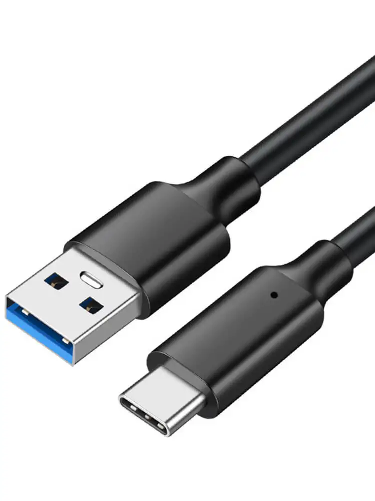 USB Type C Fast Charging Data Cable USB3.2 to TypeC Transmission 10Gbps Hard Disk Line Onboard 3A 60W PD