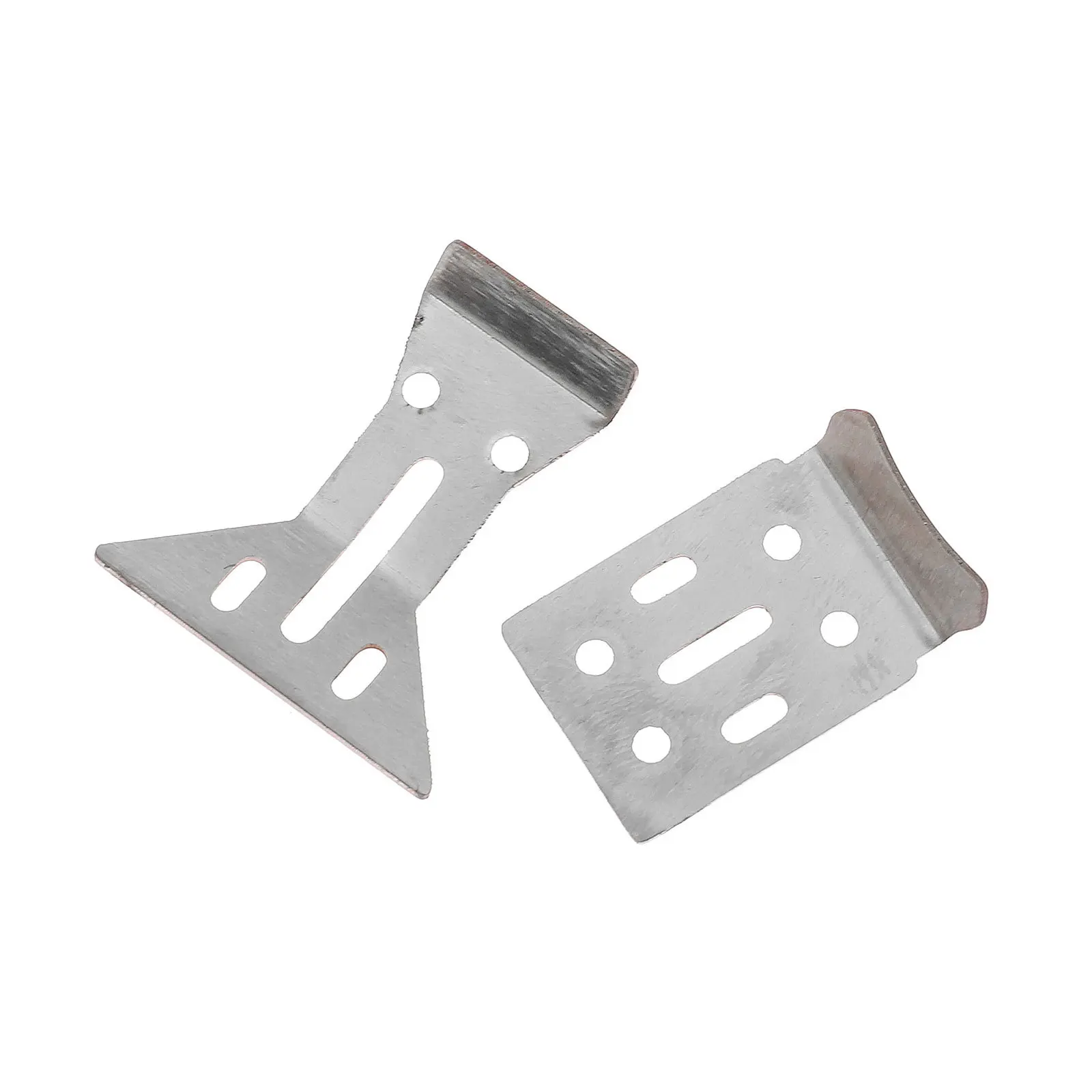 Plaque antidérapante de Protection d'armure de châssis en acier inoxydable en métal pour LOSI 1/24 Micro-B Buggy, pièces de mise à niveau, accessoires