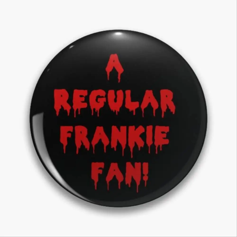 Regular Frankie Fan Metal Badge Lapel Pin Brooch Fashion Decor Accessory S