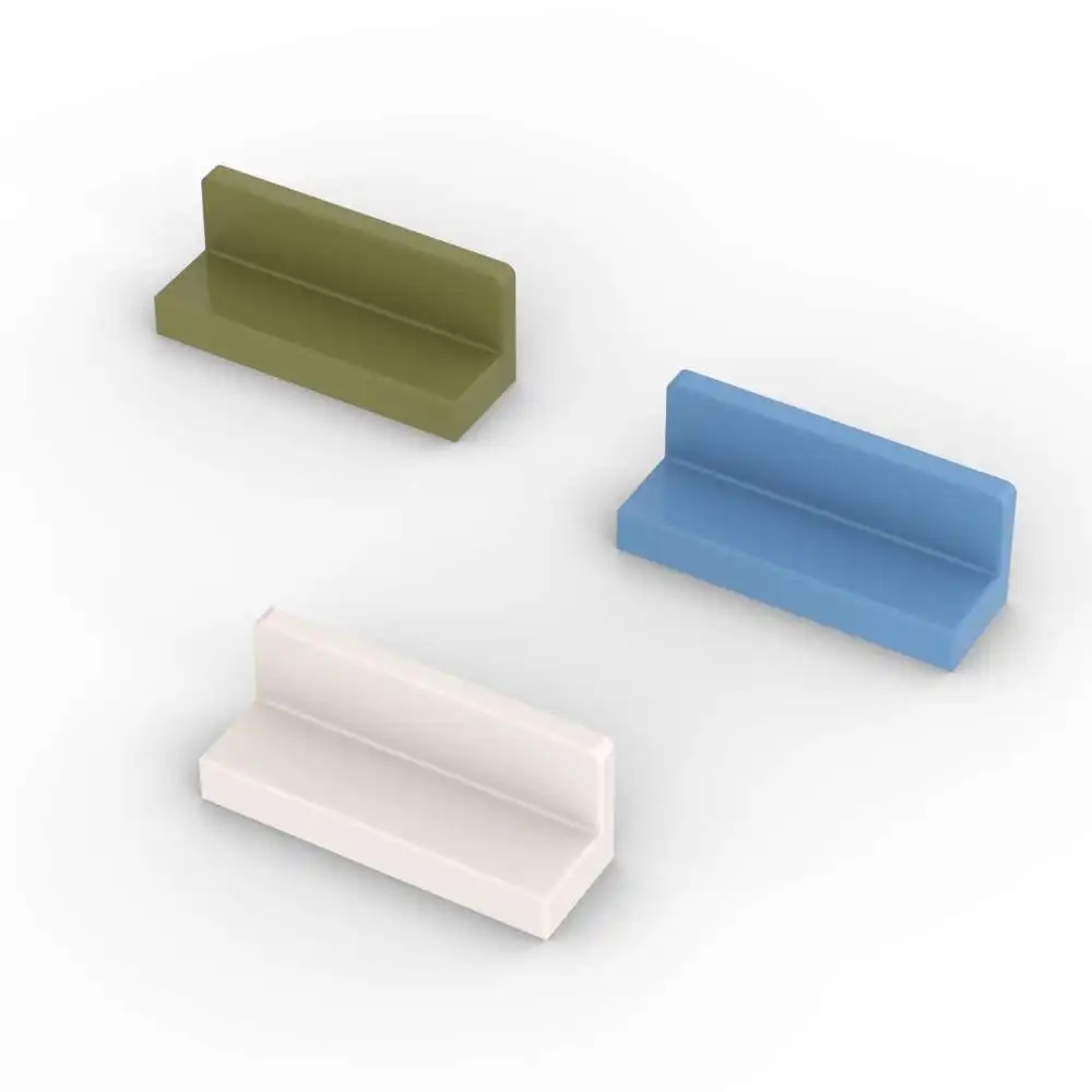 MOC 10 pièces Panneau 23950 1x3x1 Kit de blocs de construction Plaque murale Briques Particules Jouet éducatif DIY Cadeau d'anniversaire de Noël pour enfants