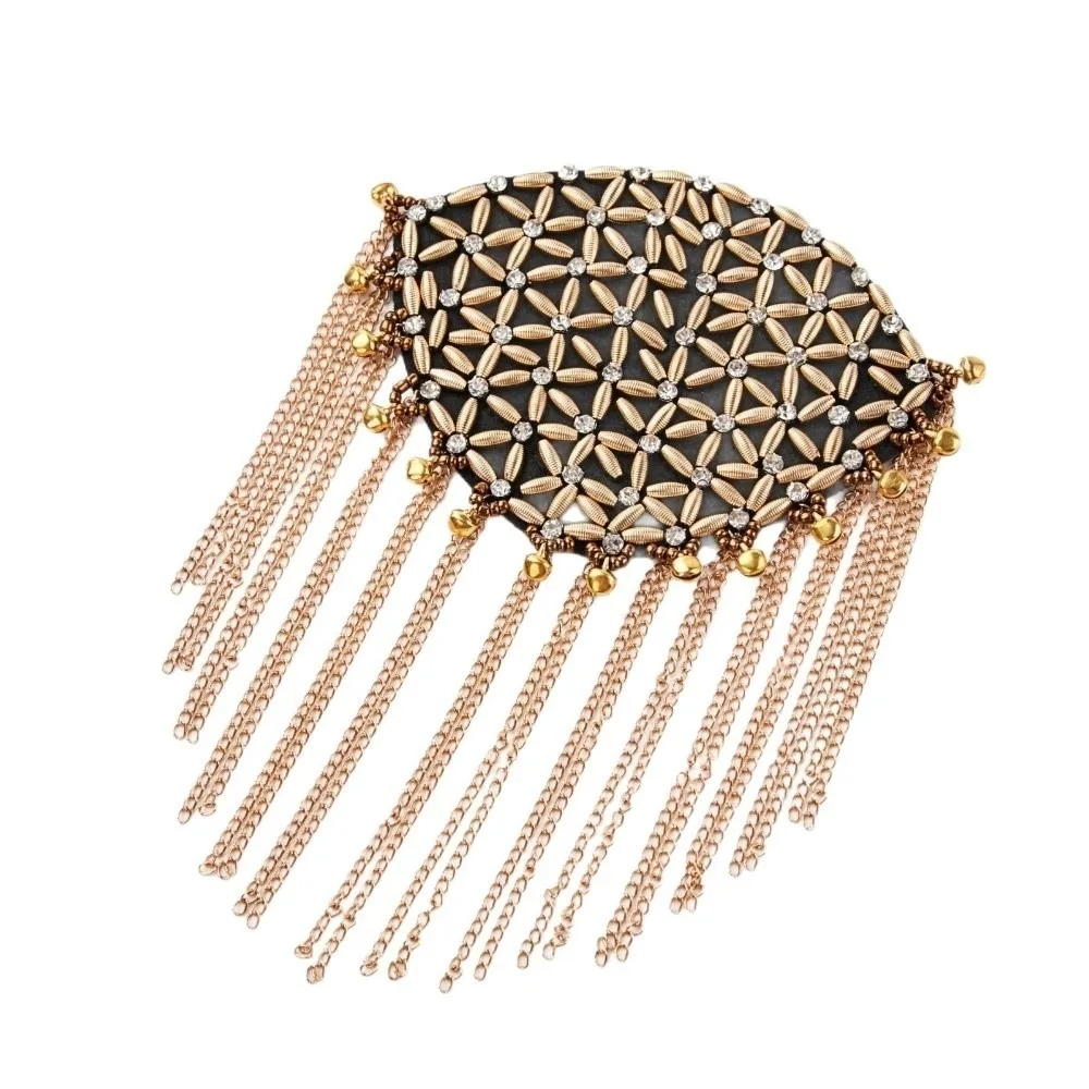 Classic Stars Tassel Epaulettes Dynamic Visual Effects Group Uniform Collocations Shoulder Board Formal Event Dress Fancy Looks